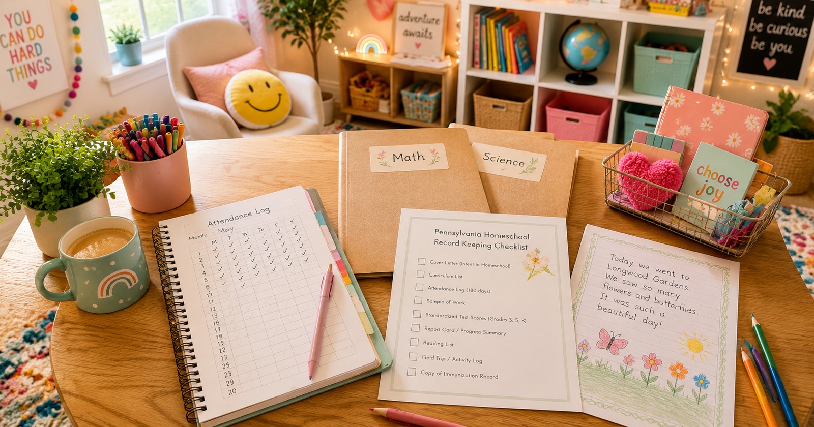 What Homeschool Records Do I Need to Keep in Pennsylvania?